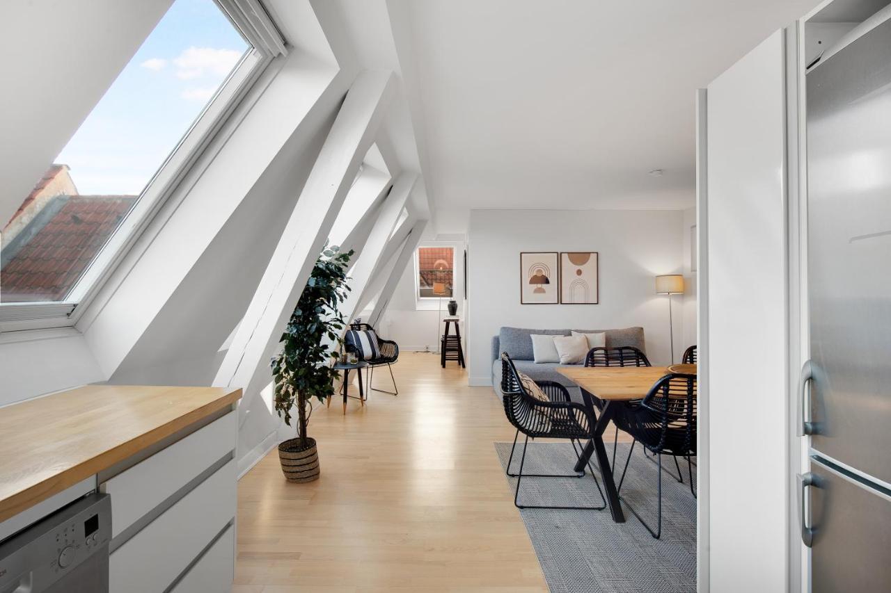 Sanders Leaves - Cute One-Bedroom Apartment With A Large Rooftop Terrace Копенгаген Екстер'єр фото